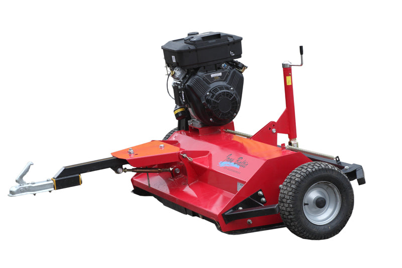 Tow behind ATV Flail mower 18hp - with electric start: (Briggs & Stratton)